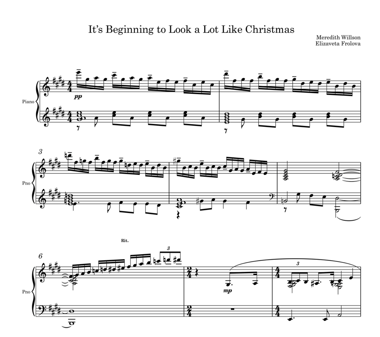 It's Beginning to Look a Lot Like Christmas