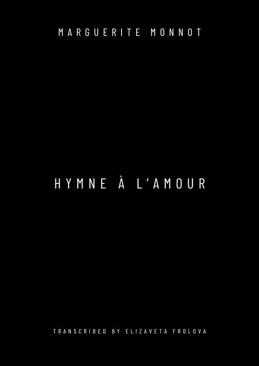 Hymne à l'amour