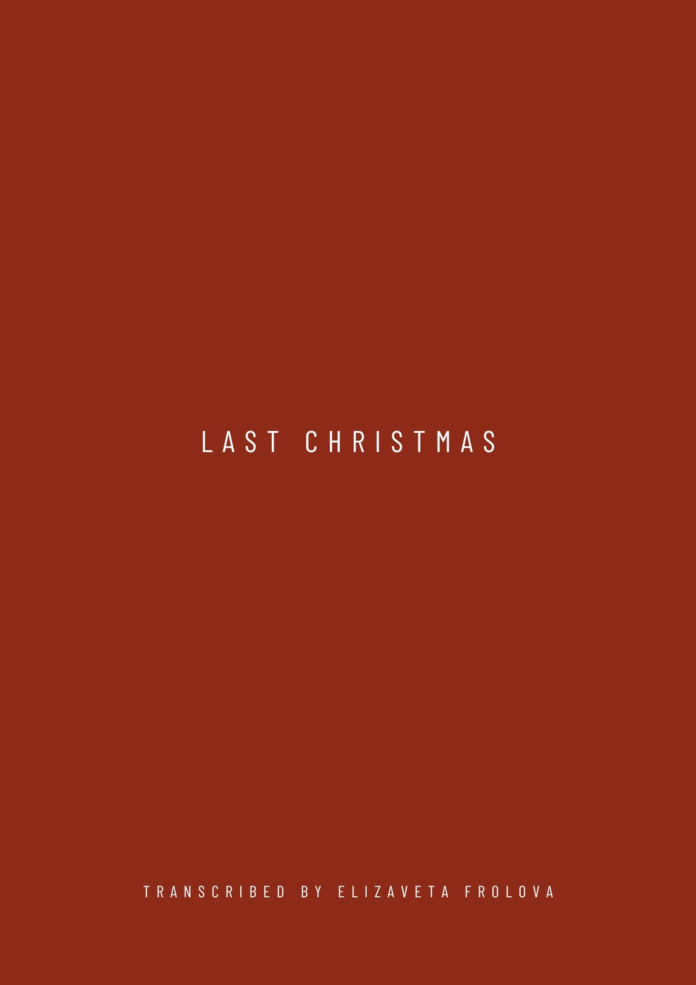 Last Christmas